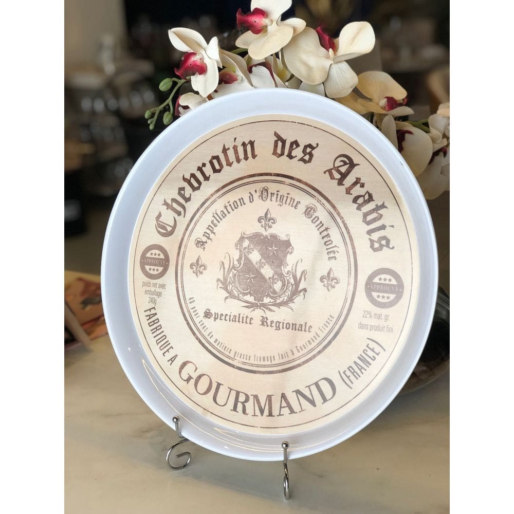 Gourmet Cheese Bandeja Melamina Bege