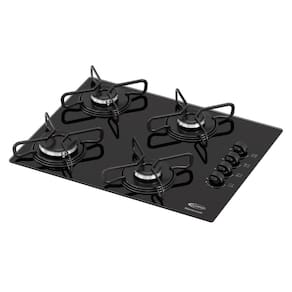 Cooktop 4 Bocas Acendimento Automático Be Preto