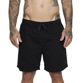 Bermuda RVCA Escape Elastic SM25 Masculina Preto