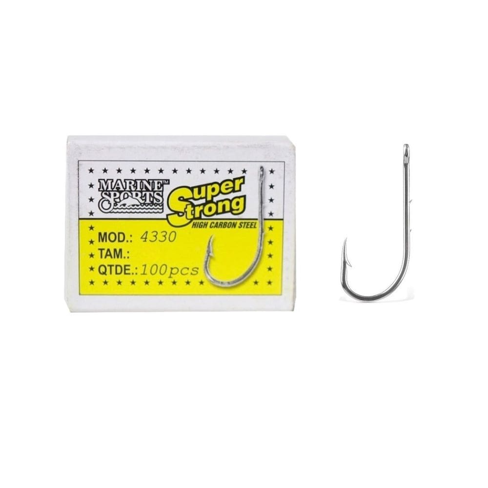Anzol Marine Sports N8 Resistente CX 100 Jaú Pintado Mandi