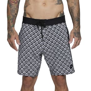 Bermuda RVCA Restless 17" SM25 Masculina Preto