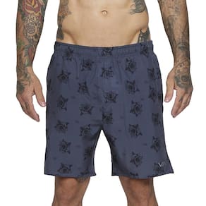 Bermuda RVCA Benj Yogger 17" SM25 Masculina Preto
