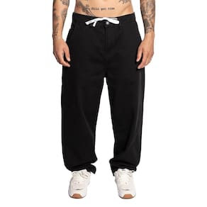 Calça DC Shoes Worker Oversize Black Twill SM25 Preto