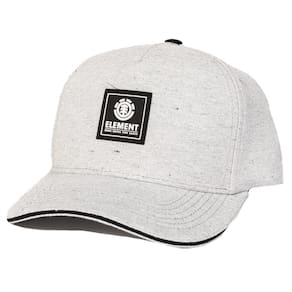 Boné Element Aba Curva Logo Classic SM25 Cinza Mescla