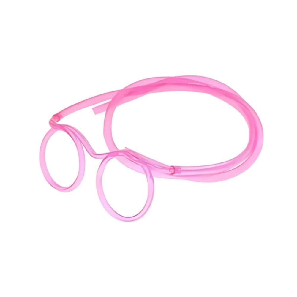 Canudo De Óculos Rosa Art Lille