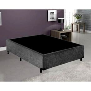 Cama Box Casal Inteiriça 138x188x32 cm