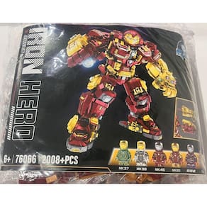 Compatível Com Lego Homem De Ferro Anti-Hulk Mecha 76066