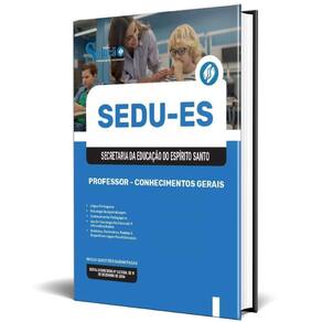 Apostila Sedu Es 2025 - Professor - Conhecimentos Gerais