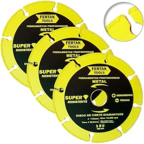 Disco De Corte Metal Diamantado Segmentado 115X22Mm 03 Un