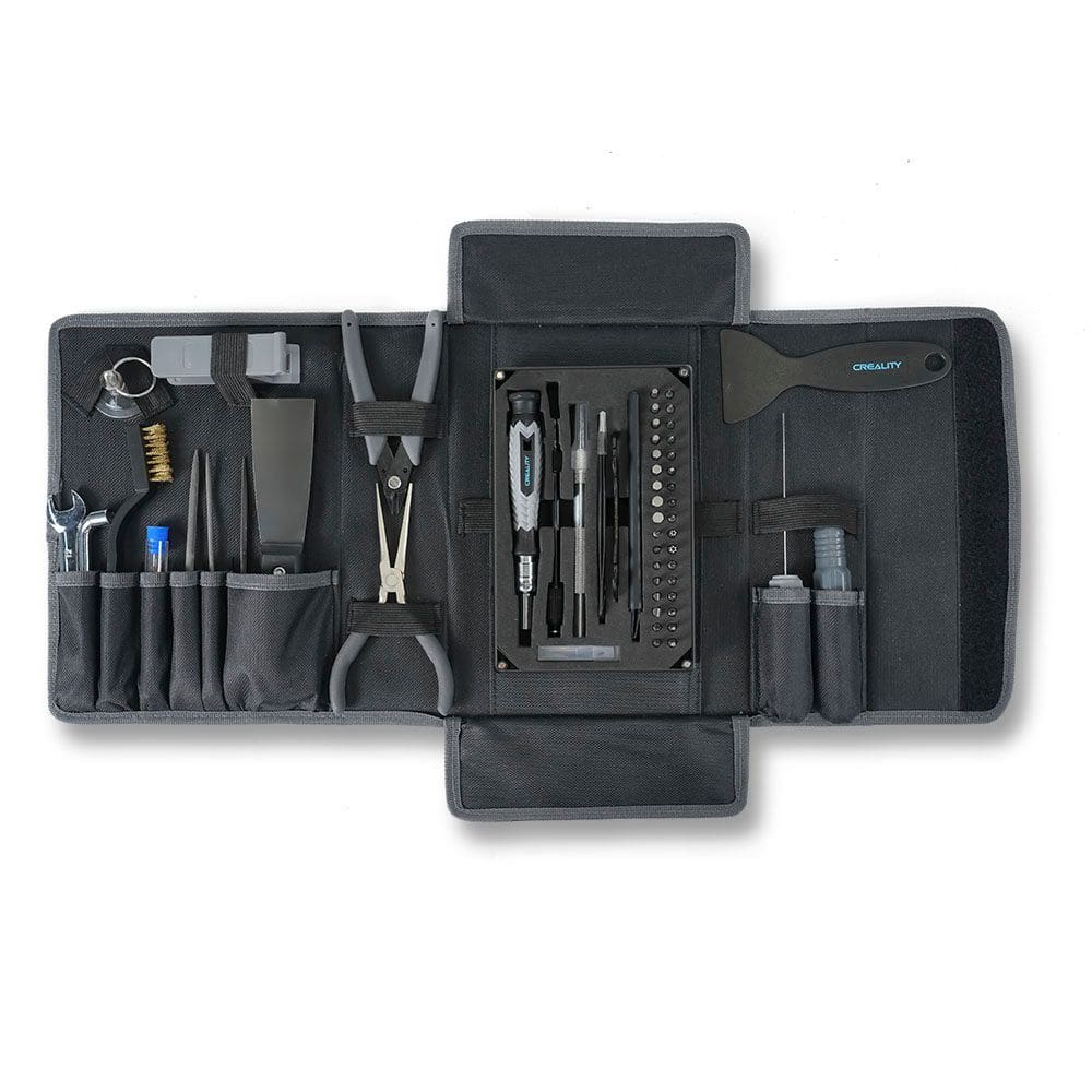 Kit de Ferramentas 74 Peças para Impressora 3D de Envelopamento Creality Pro