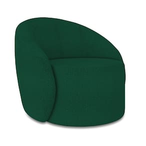 Poltrona Decorativa Orgânica Giratória Lua Bouclê D03 - D`Rossi