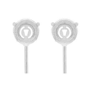 Kit 2 Coadores Coquetel Profissional Brinox Barman Inox Bar
