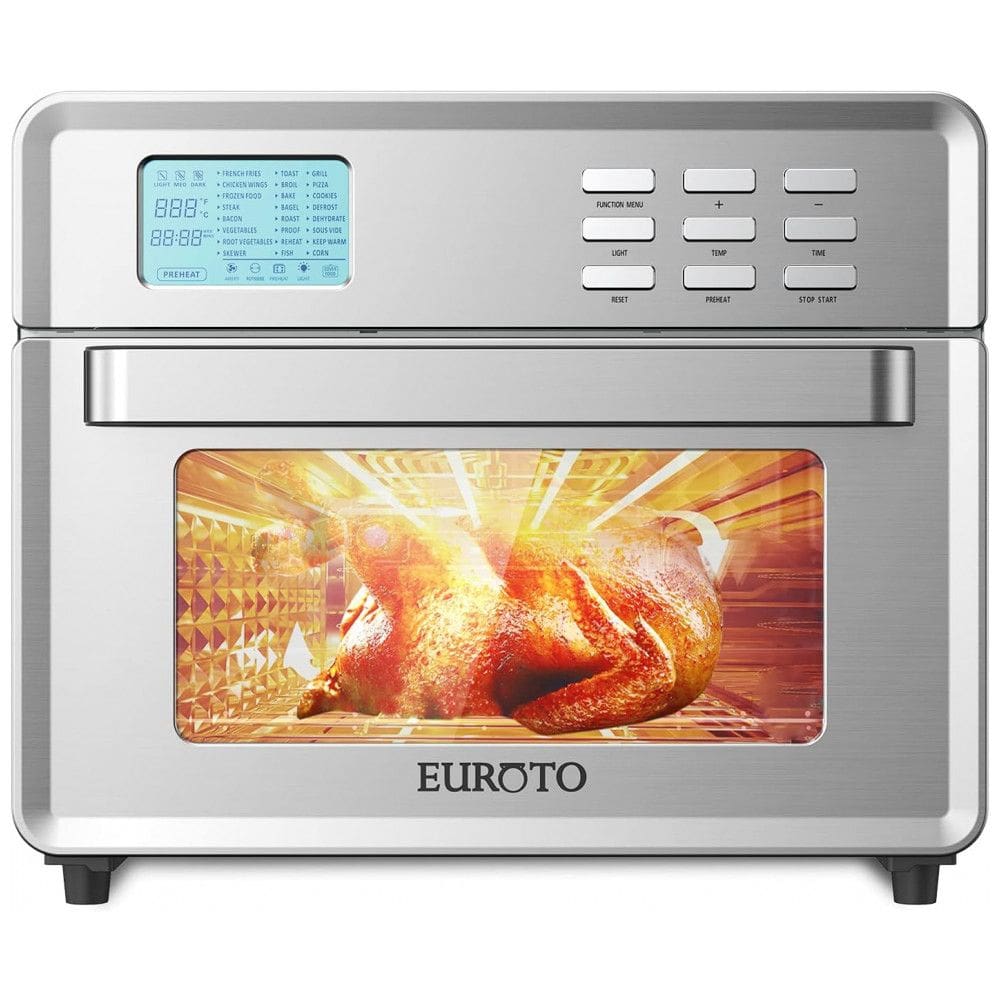 Forno Elétrico de Bancada 28 Litros com 24 Funções e Tela LCD, 110V 1800W EUROTO