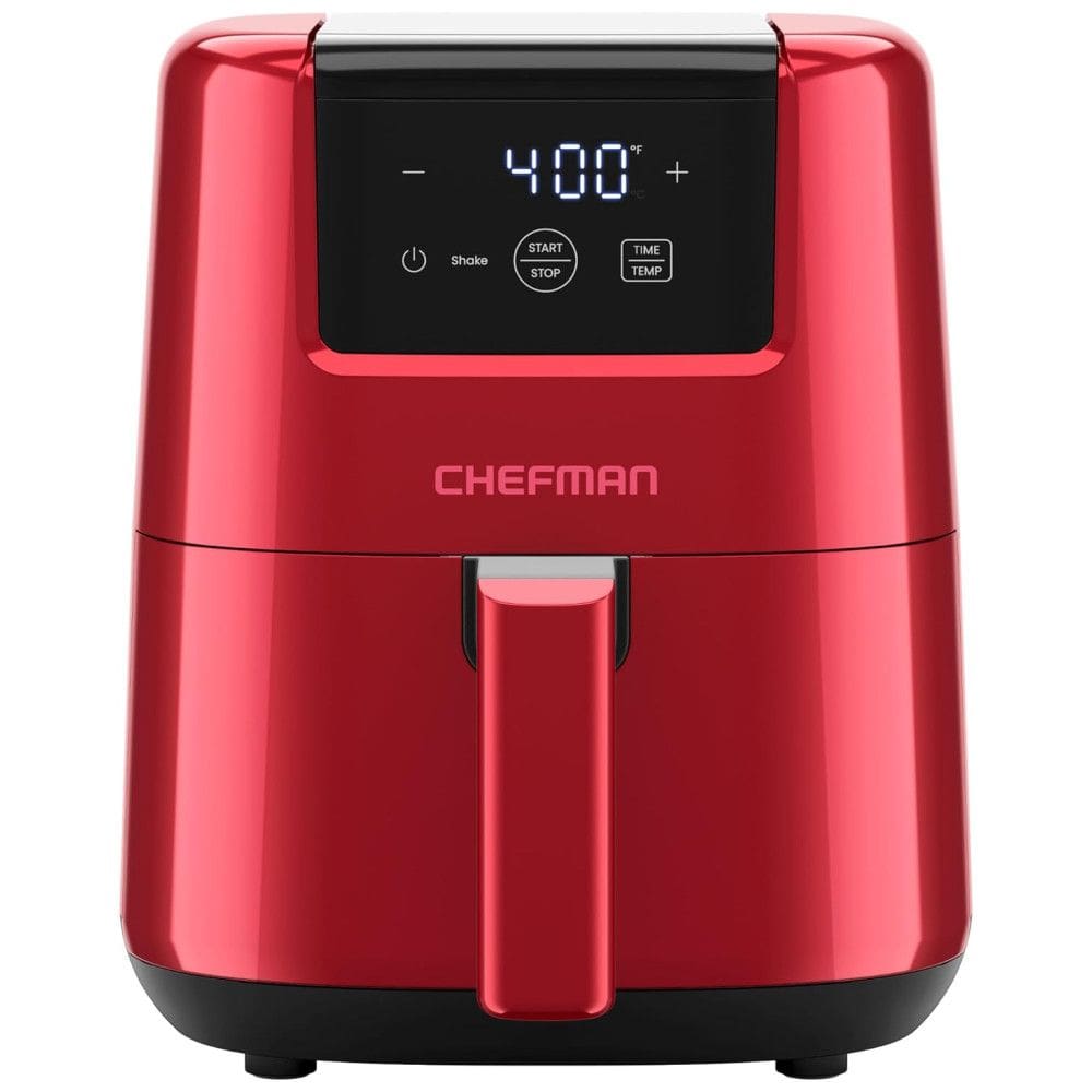 Mini Air Fryer 1,8L com Temporizador Digital, Lembrete de Agitação, Cesto Antiaderente e Lavável na Máquina de Lavar Louças, 110V 900W,