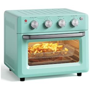Forno Elétrico de Bancada 7 em 1, 18L com Função Air Fryer, Cozimento Uniforme de 360°, 5 Acessórios e Livro de Receitas, 110V 1550W,