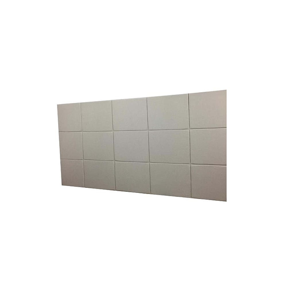 Cabeceira Estofada King 15 Blocos Não é Segredo Veludo Bege 195x90