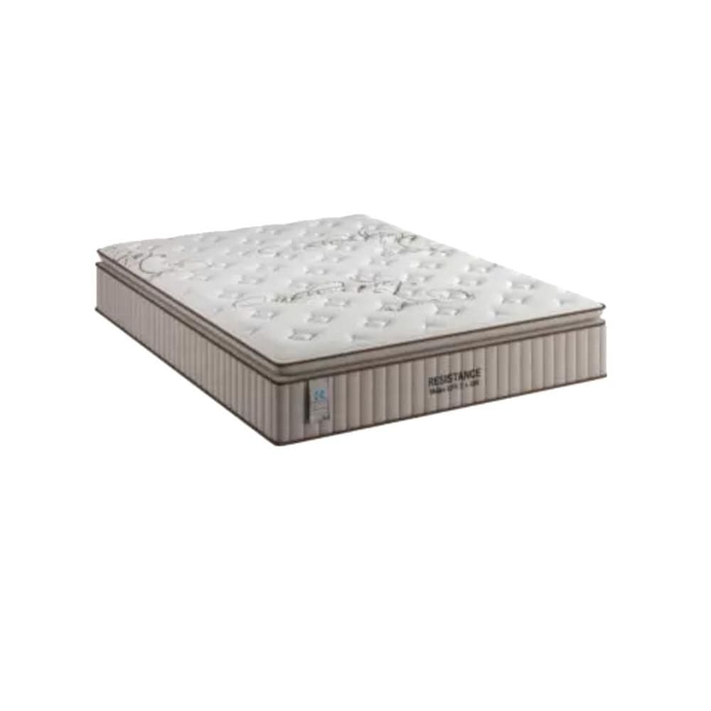 Colchão Casal de Molas LFK com Pillow Top Sealy Resistance 138x188x32 cm