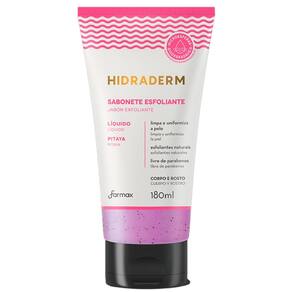 Sabonete Líquido Farmax Pitaya Esfoliante Hidraderm 180ml