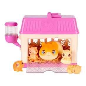 Toy Little Live Pets Mama Surprise Minis Hamster com gaiola