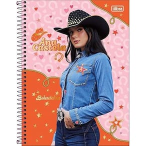Caderno Univ. 80 Fls 1 Mat Ana Castela Capa3 - Tilibra