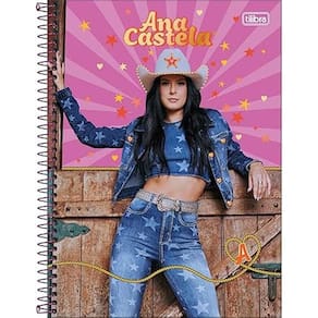 Caderno Univ. 80 Fls 1 Mat Ana Castela Capa4 - Tilibra