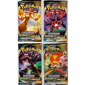 Pacotes de reforço Pokémon TCG Sword & Shield 3 Darkness Ablaze