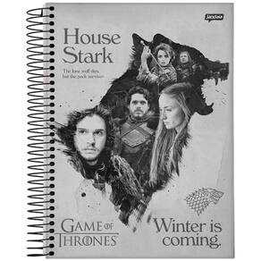 Caderno Univ. 240 Fls 15 Mat Game of Thrones Capa3 - Tilibra