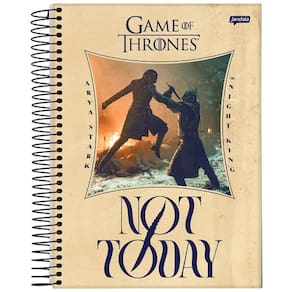 Caderno Univ. 160 Fls 10 Mat Game of Thrones Capa3 - Tilibra