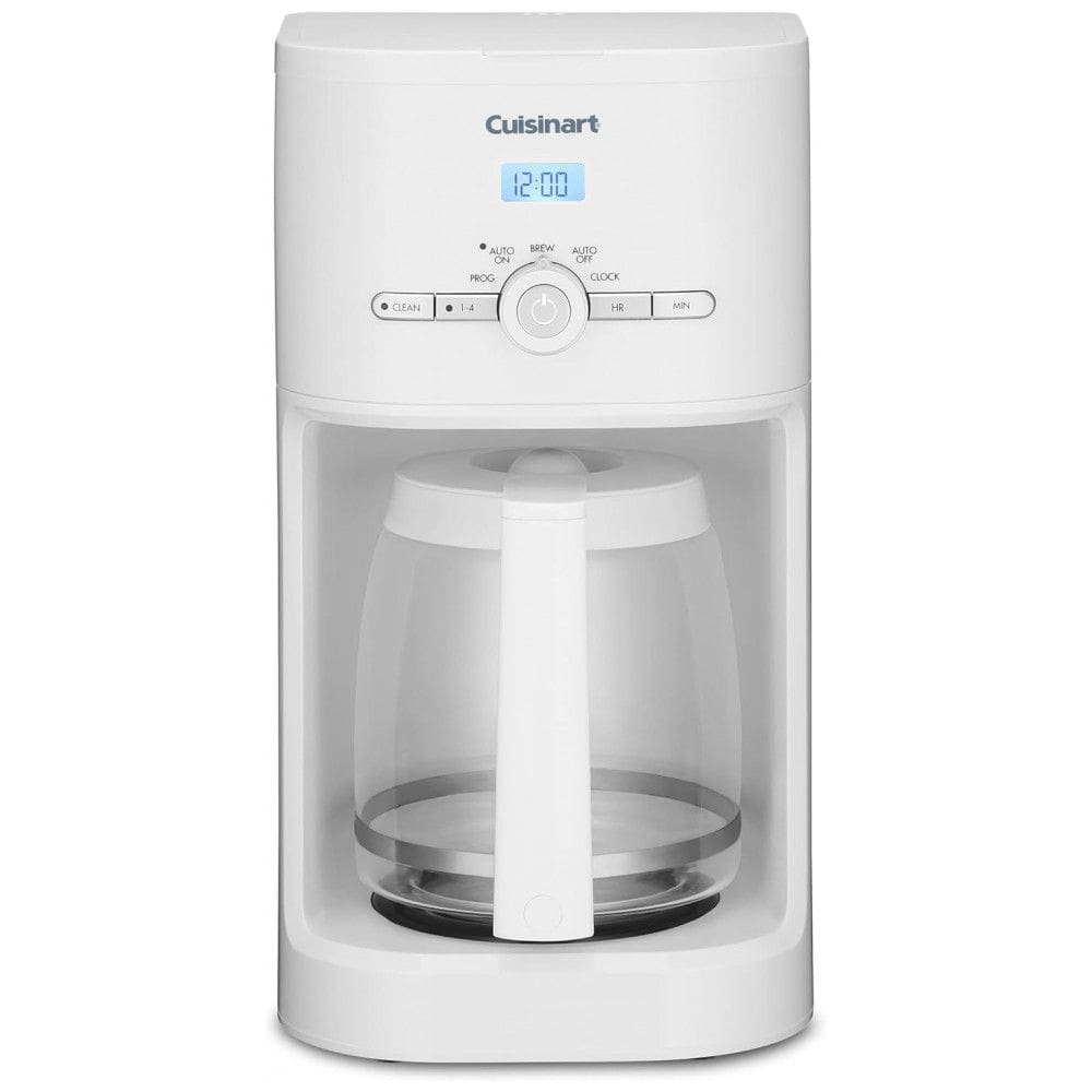 Cafeteira Elétrica Programável com Tela LCD e Painel de Controle, Branca, 110v, CUISINART DCC 1120, Branco