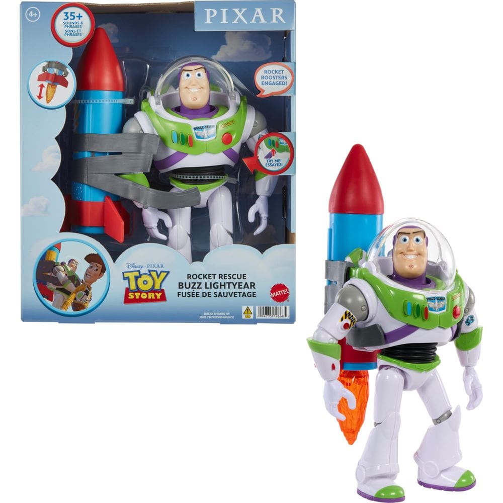 Boneco de ação Mattel Disney Pixar Toy Story Buzz Lightyear