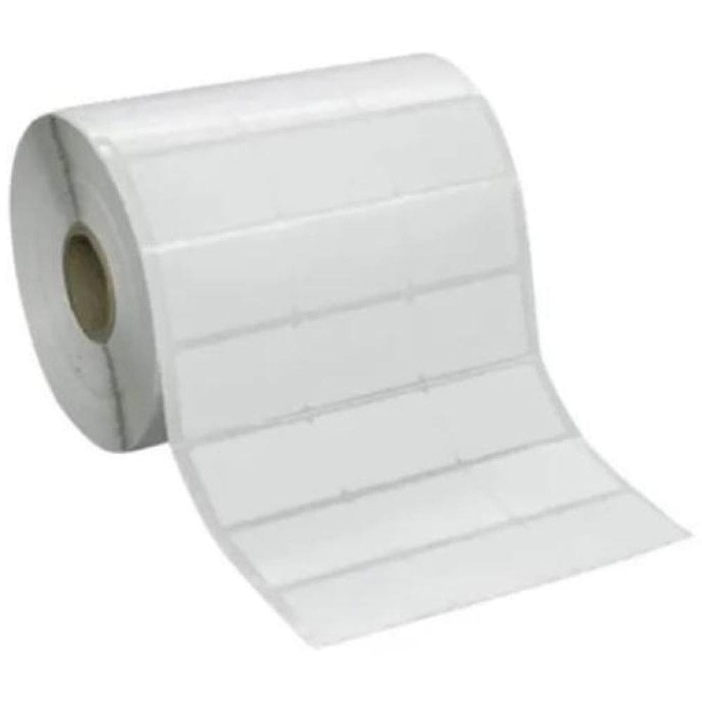 Kit Com 10 Rolos Etiqueta Couche 34Mm X 23Mm X 3