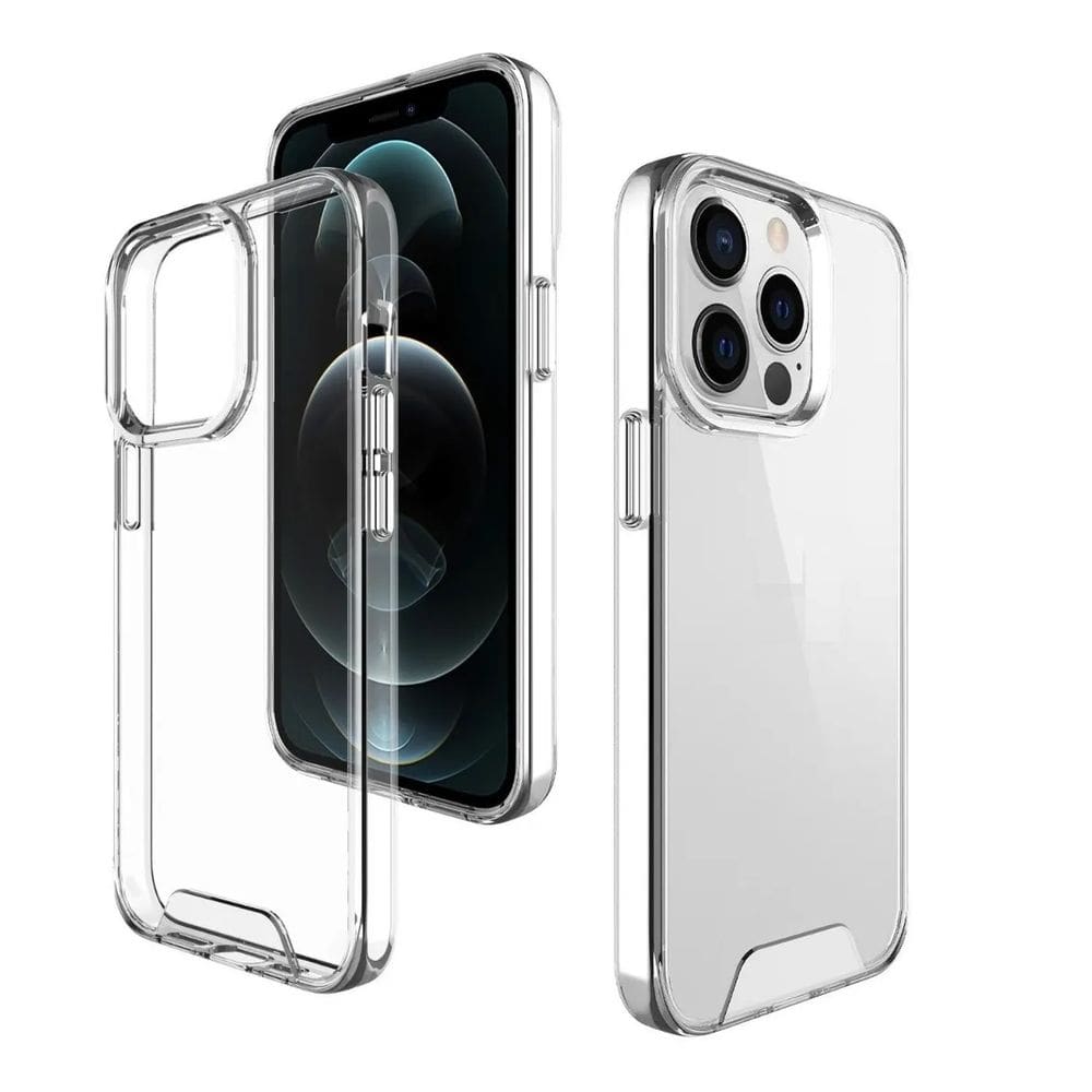 Capa Capinha Space Hybrid Clear Anti-Impacto P/ Ipphone 16 Pro