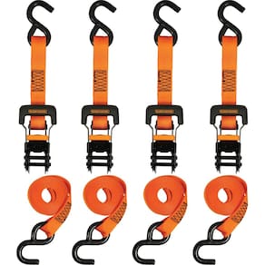 Pulseiras Ratchet Tie Down BLACK+DECKER BDX1007, pacote com 4