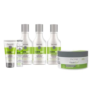 Inoar Kit Cicatrifios Tratamento Capilar 6 Produtos