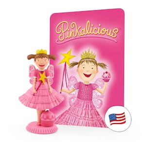 Estatueta de brinquedo de áudio Tonies Pinkalicious com 8 histórias 60 minutos