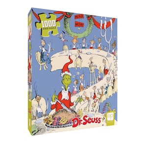 Quebra-cabeça USAPOLY Dr. Seuss Grinch Feast 1000 peças
