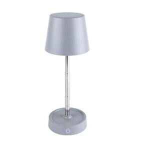 Luminária De Mesa Led Usb 3 Tons Retrátil Lyor Luna Cinza