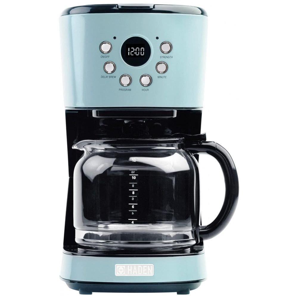 Haden 75032 Cafeteira Vintage Programável Reservatório 1.5L com Tela LCD, 110V, Azul
