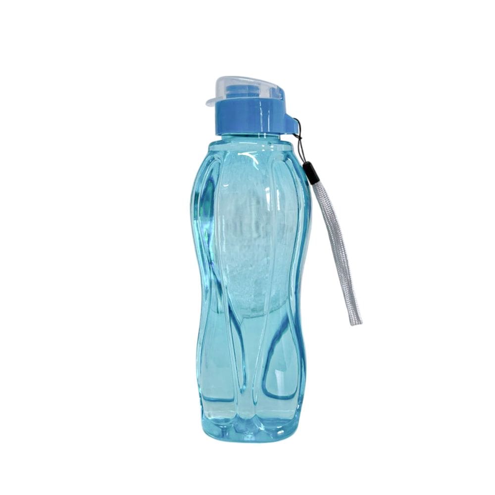 Squeeze Garrafa De Água 620ml Garrafinha Esportiva Fitness Caminhadas Alça Leve Prática Plástico