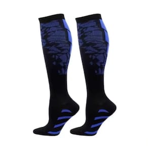 Meia Esportiva Para Futebol Gold Sports Pro Cano Alto Anti - Derrapante Adulto