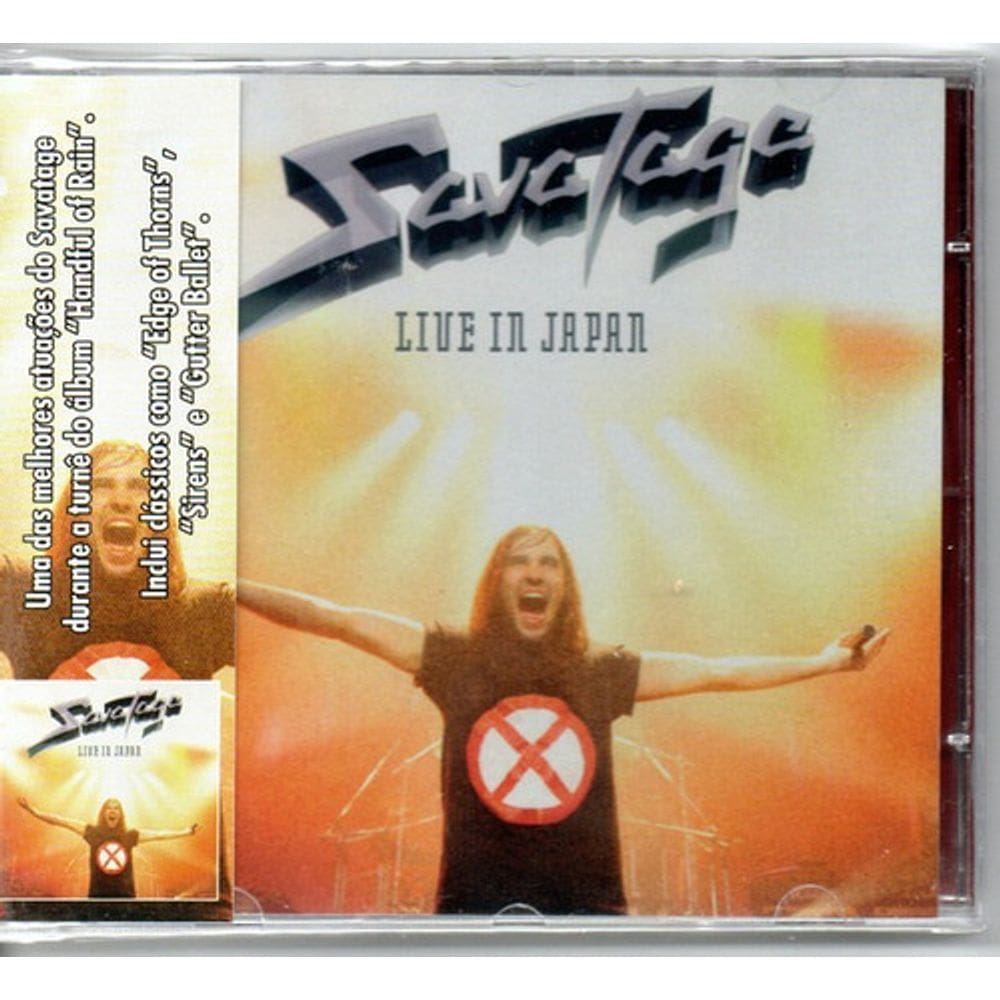 Savatage - Live In Japan - Cd Acrílico