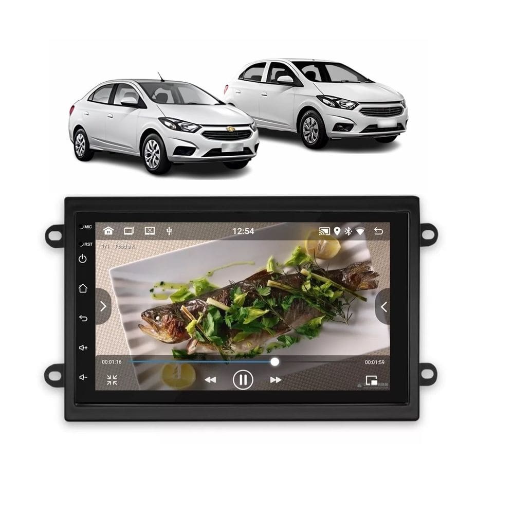 Kit Multimídia Onix Prisma Joy 7 Pol Android Carplay 2/32GB - 701K FirstOption