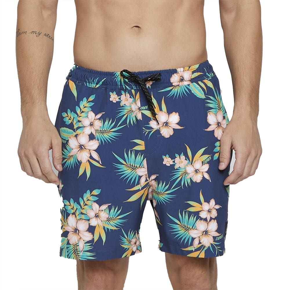 Bermuda Quiksilver Everyday Hi Shoreline 17" SM25 Marinho