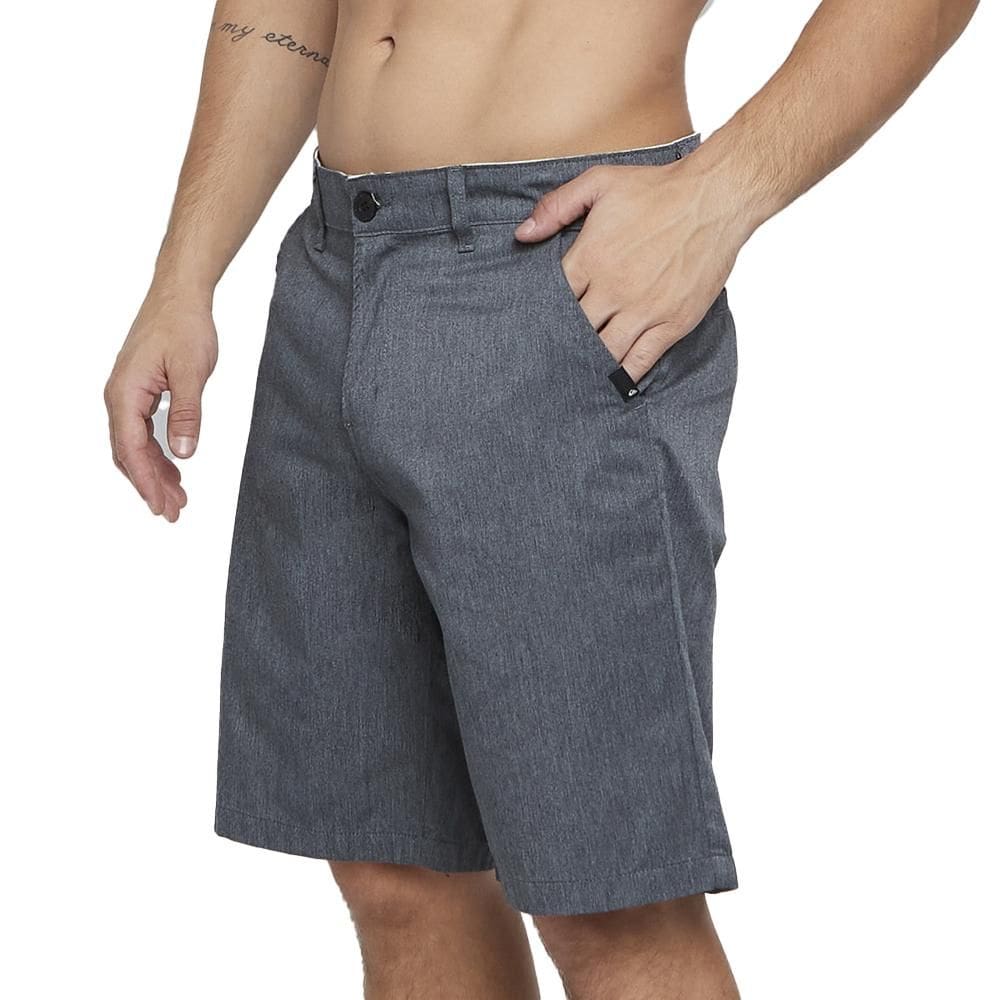 Bermuda Quiksilver Chino After Surf SM25 Masculina Preto