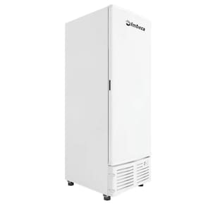 Freezer Vertical Imbera 561 Litros Tripla Ação Porta Cega Branca EVZ21 110V