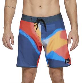 Bermuda Quiksilver Everyday Wave Days Scallop 18" SM Laranja