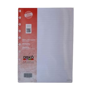Refil de Folhas p/ Caderno Disco G 50Fls RF21C067 - Disko