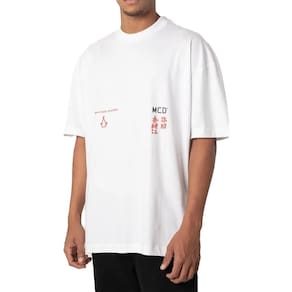 Camiseta MCD Box Fit The Temple SM25 Masculina Branco