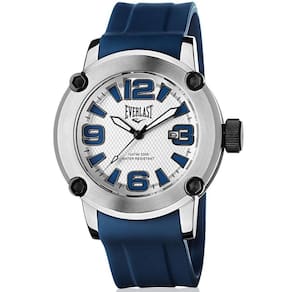 Relógio Masculino Everlast Azul À Prova D`Água 30 M E10531
