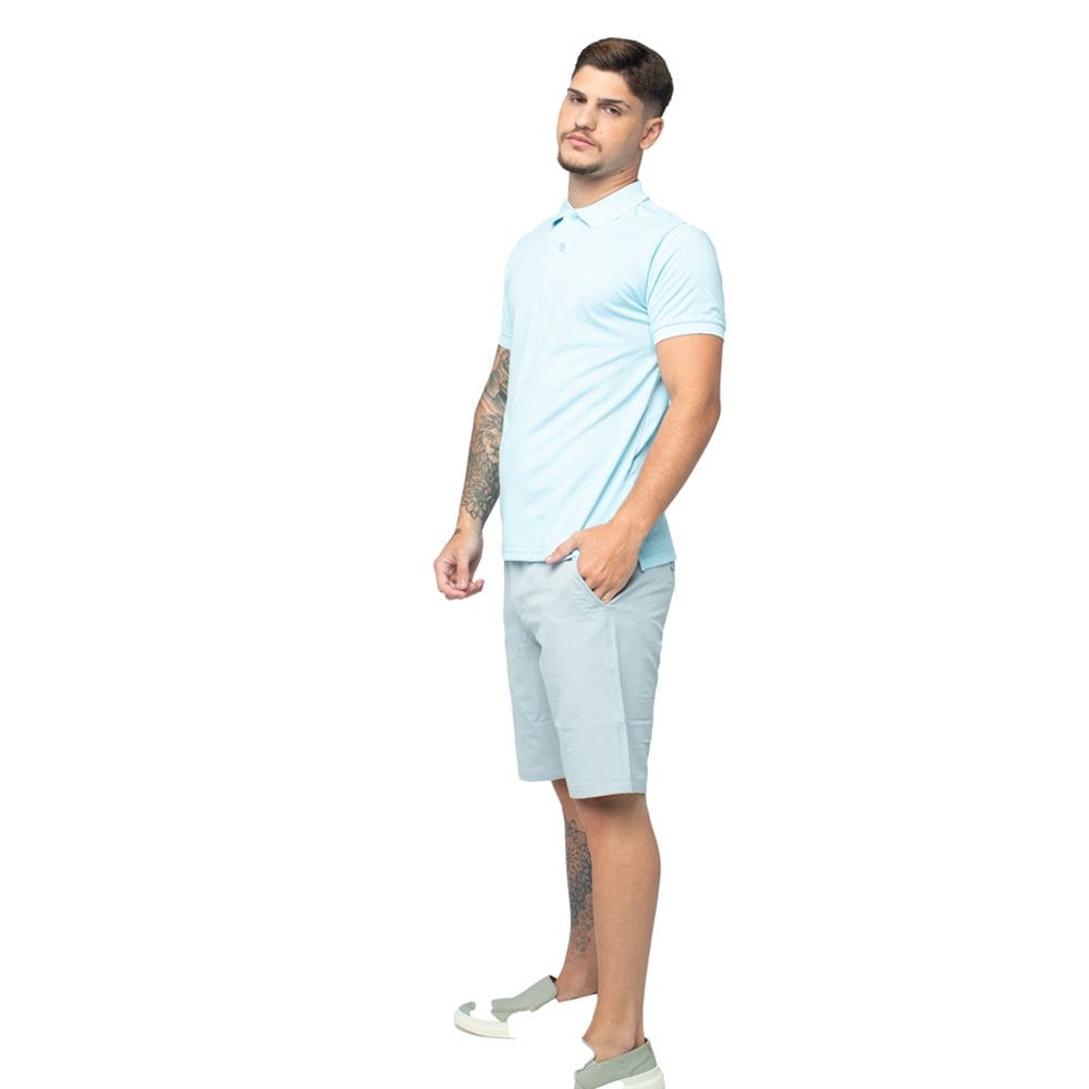 Polo Masculina Essential Wave Ocean Domno